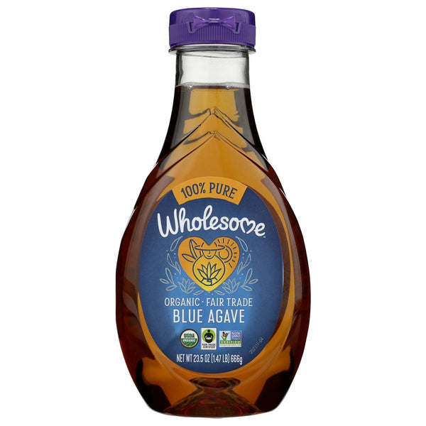 Wholesome Agave Blue Organic - 24 Ounce,  Case of 6