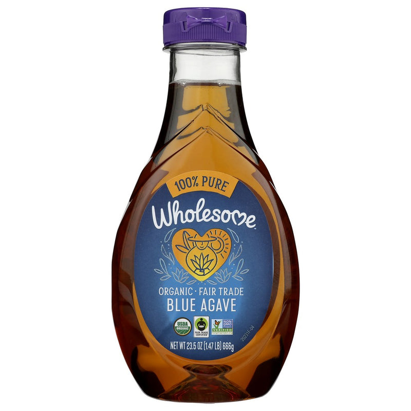 Wholesome Agave Blue Organic - 24 Ounce, Case of 6