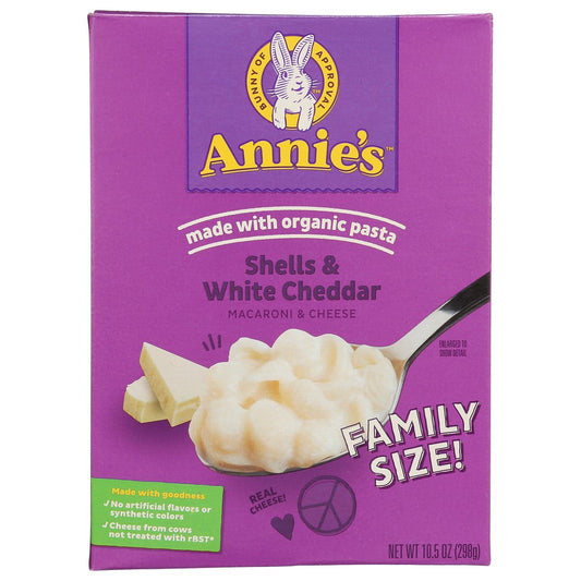 Annie's Homegrown™ , Annie's Homegrown Organicanic Macaroni & Cheese, Shells & White Cheddar, 10.5 Oz.,  Case of 6