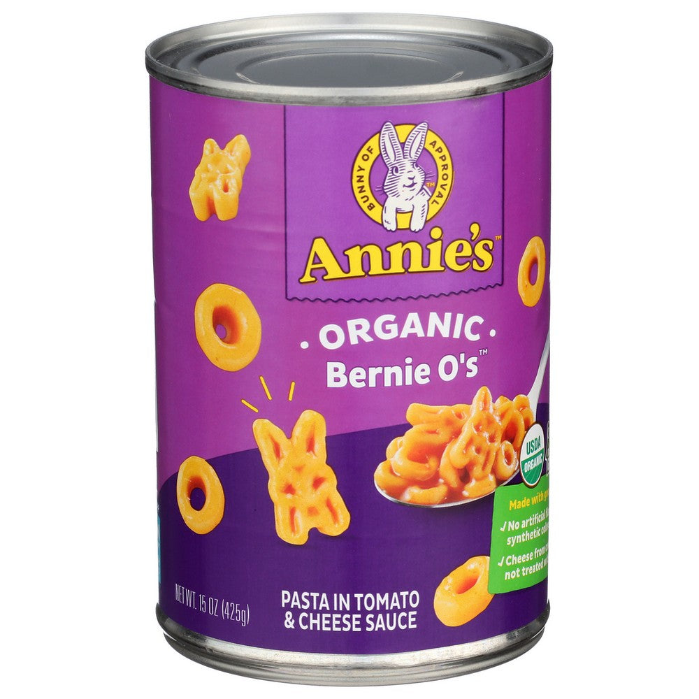 Annie's Homegrown™ , Annie's Homegrown Organicanic Bernie O's Pasta In Tomato And Cheese Sauce, 15 Oz.,  Case of 12