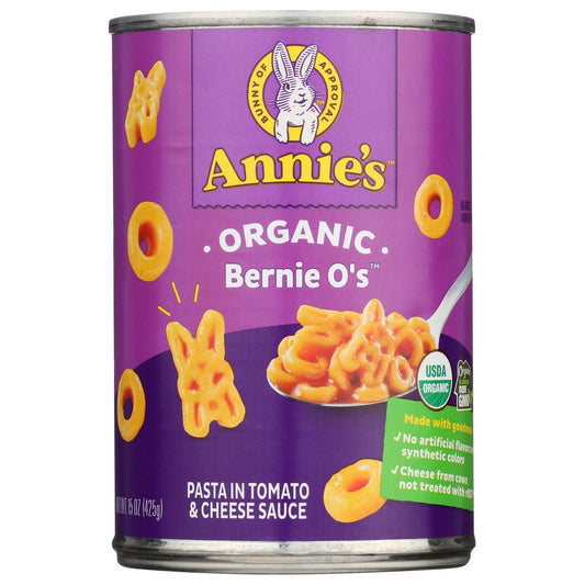 Annie's Homegrown™ , Annie's Homegrown Organicanic Bernie O's Pasta In Tomato And Cheese Sauce, 15 Oz.,  Case of 12