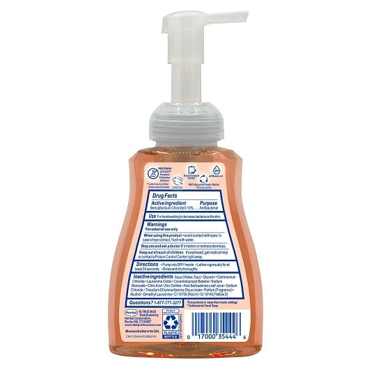 Dial Antibacterial Defense Foaming Hand Wash With Aloe Original Scent, 10 Fluid Ounce, 8 Per Case