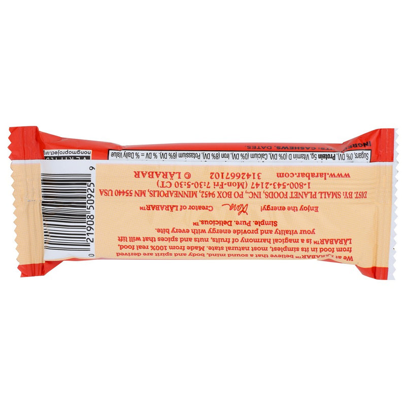 Larabar Bar Ckie Cashew - 2 Ounce, Case of 16