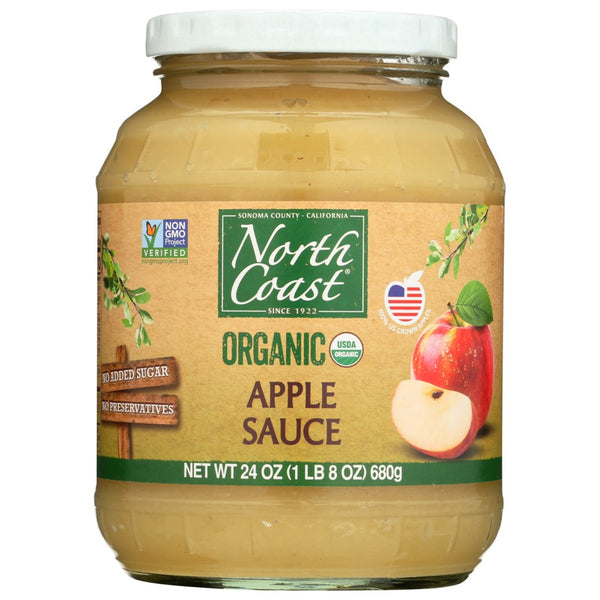 North Coast Fs0008, North Coast Organicanic Apple Sauce, 24 Oz. ,  Case of 12