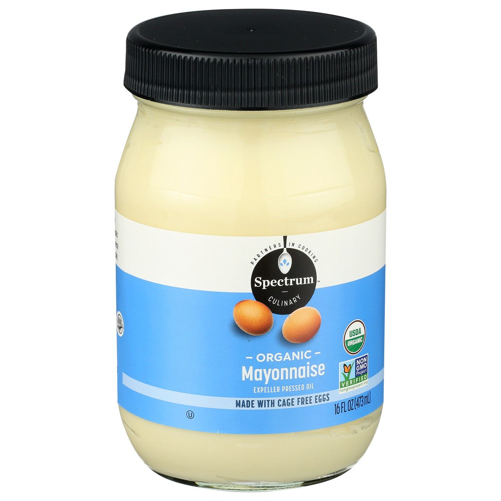 Spectrum Naturals Mayonnaise Soy Organic - 16 Ounce,  Case of 12