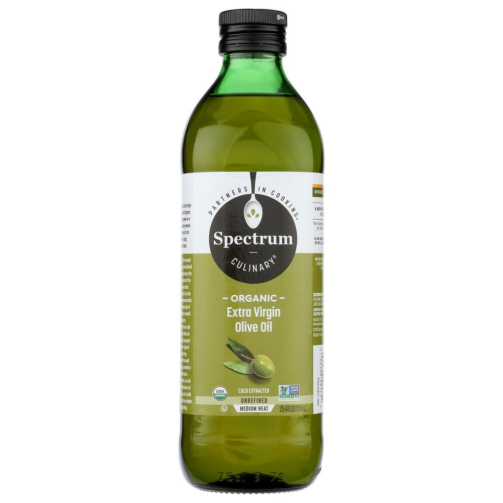 Spectrum Naturals Oil Olive Xvrgn Organic - 25 Fluid Ounce,  Case of 6