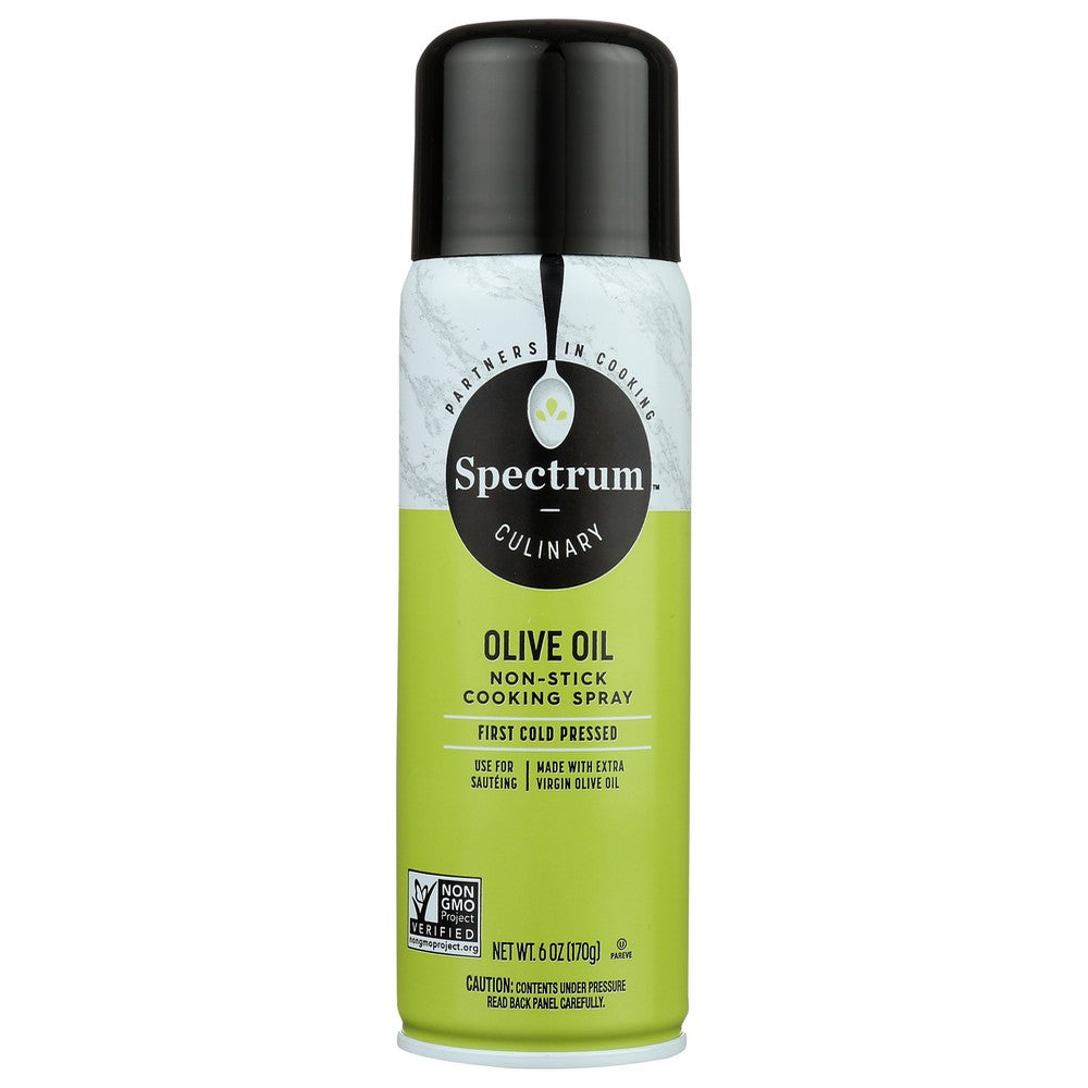 Spectrum Naturals Oil Spray Olive Xvrg Lf - 6 Ounce,  Case of 6