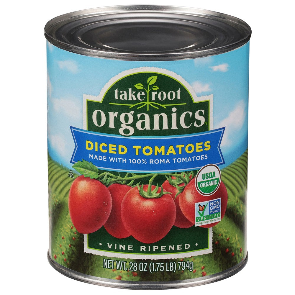 Take Root Organics - Tomatoes Organic Diced - Case of 6-28 OZ