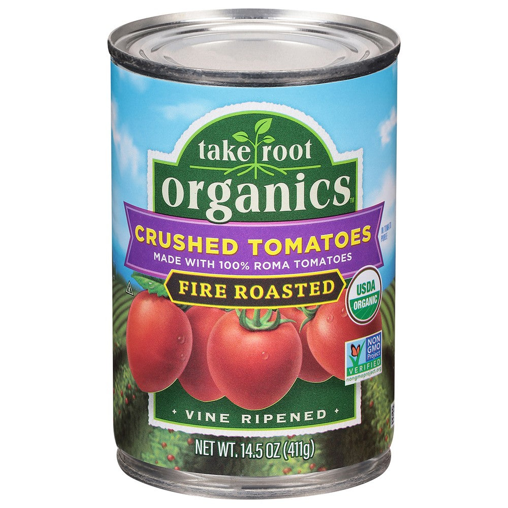 Take Root Organics - Tom Organic Fire Roastd Crshd - Case of 12-14.5 OZ
