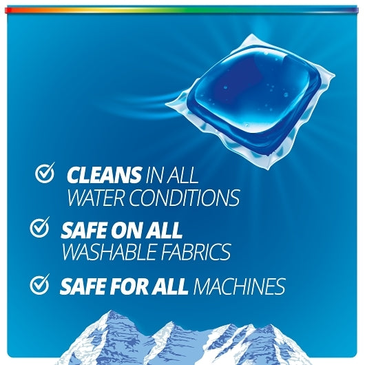 Purex Fresh Mountain Breeze Detergent Pods, 30.2 Fluid Ounce, 4 Per Case