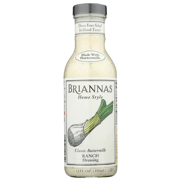 Briannas Drssng Bttrmlk Rnch Classic - 12 Ounce, Case of 6