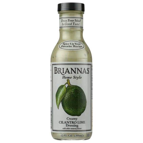 Briannas Drssng Cilantro Lime - 12 Ounce, Case of 6