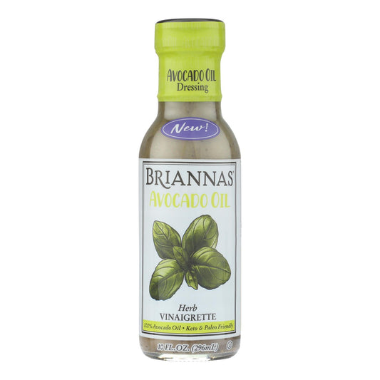 Brianna's - Dressing Herb Vin Avo Oil - Case of 6-10 Fluid Ounce