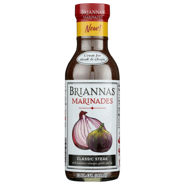 Briannas Marinade Classic Steak - 12 Ounce, Case of 6