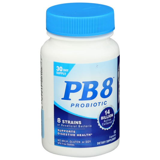 Pb 8™ 10028, Pb 8 Probiotic, Original Formula, 60 Vegetarian Capsules,  Case of 1