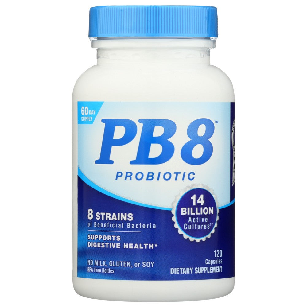 Pb 8™ 10028, Pb 8 Probiotic, Original Formula, 120 Vegetarian Capsules,  Case of 1