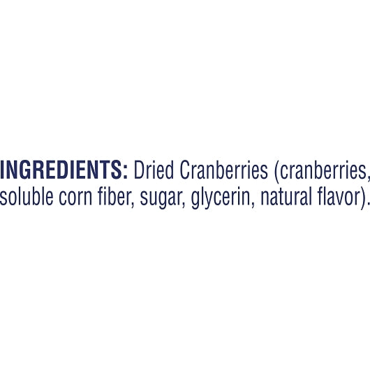 Ocean Spray Raspberry Lemonade Flavored Dried Cranberries, 1.16 Ounce, 200 Per Case