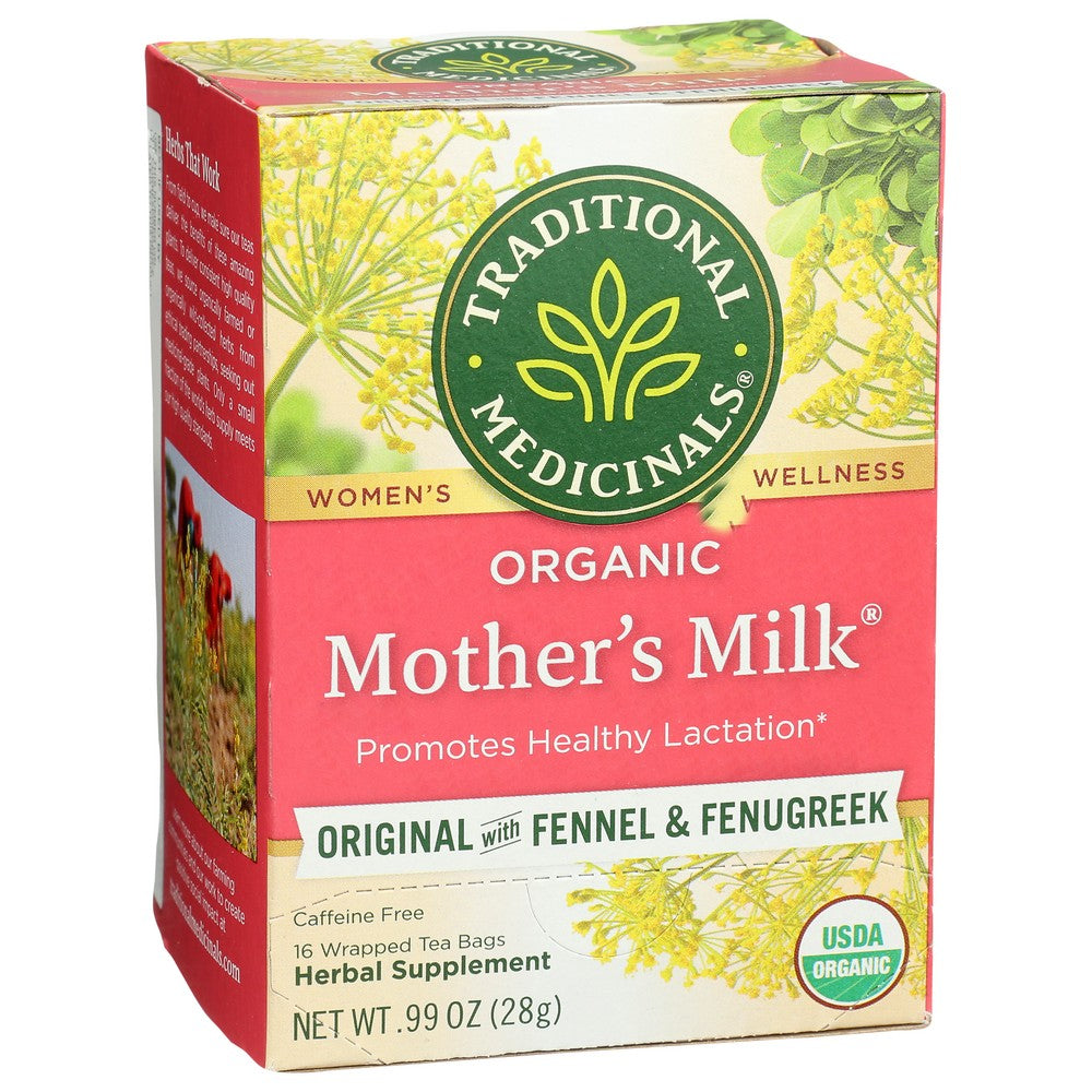 Traditional Medicinals Tea Mothers Milk Organic3 - 16 Bag,  Case of 6