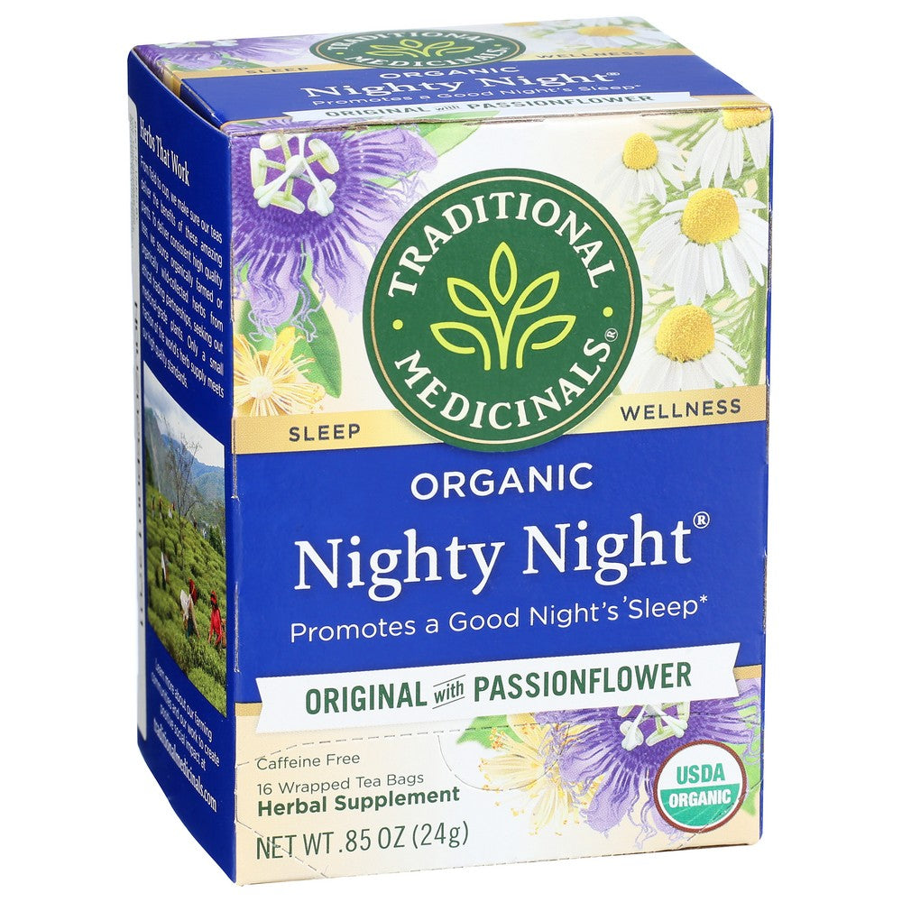 Traditional Medicinals Tea Nighty Night Organic - 16 Bag,  Case of 6