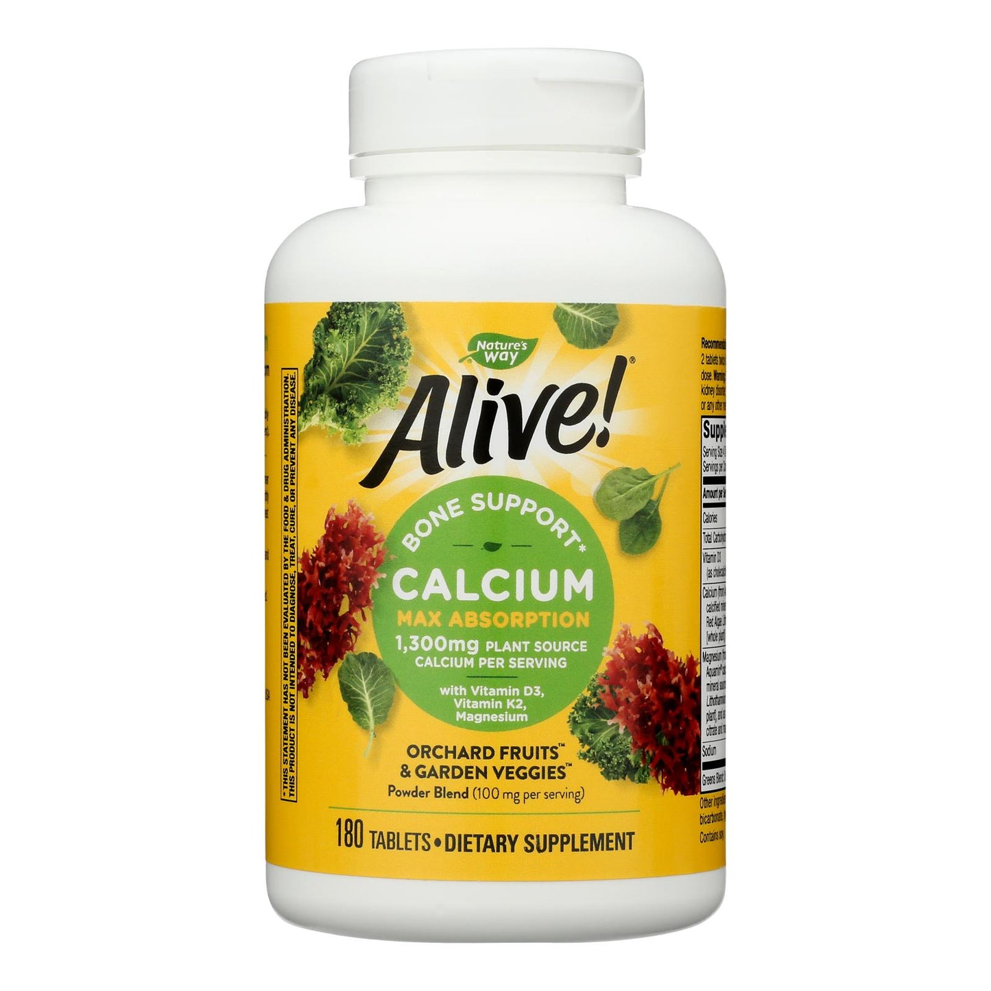 Nature's Way Alive! Calcium - 180 count