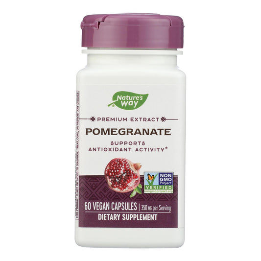 Nature's Way - Pomegranate Standardized - 60 Vegetarian Capsules