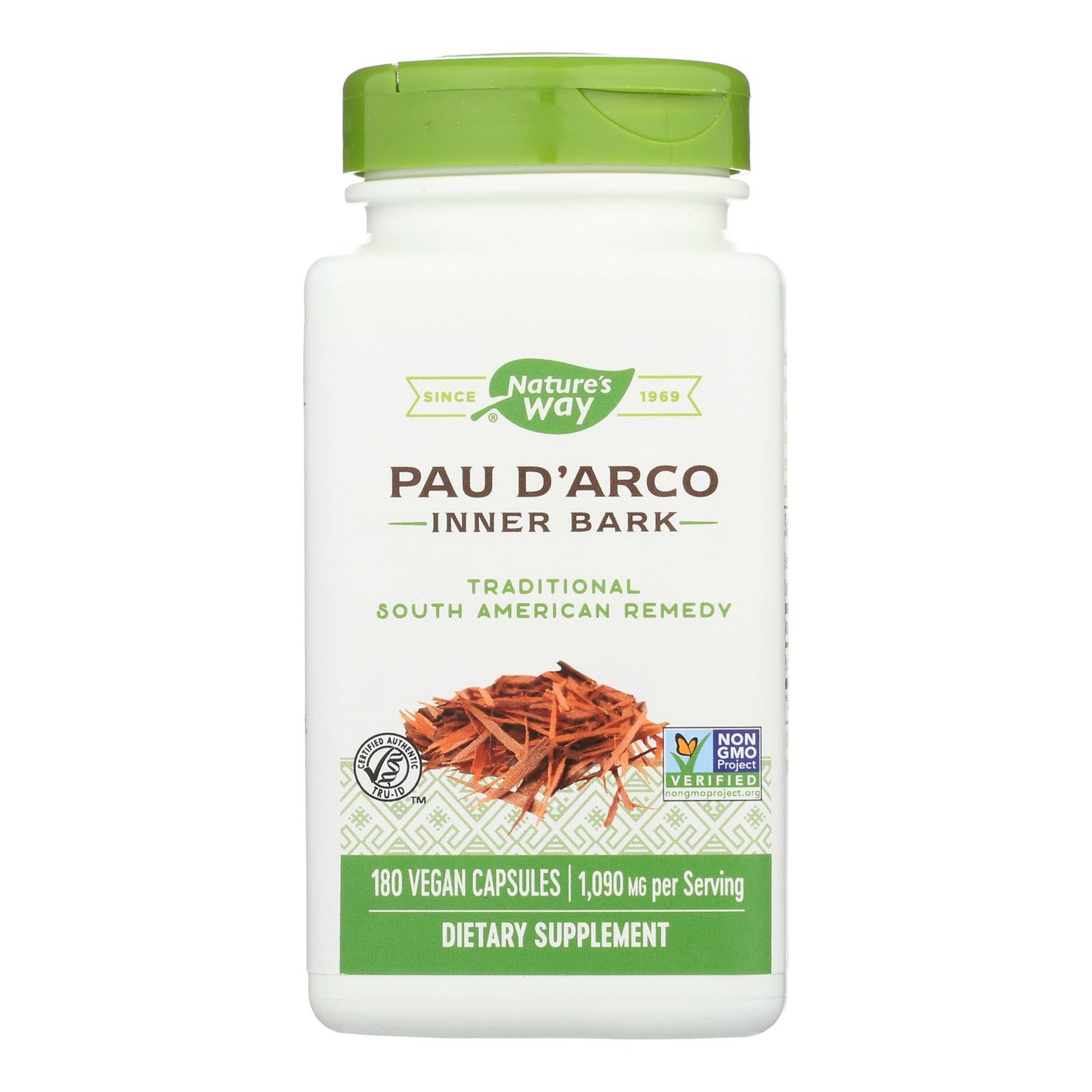 Nature's Way - Pau D Arco - 1 Each - 180 CAP