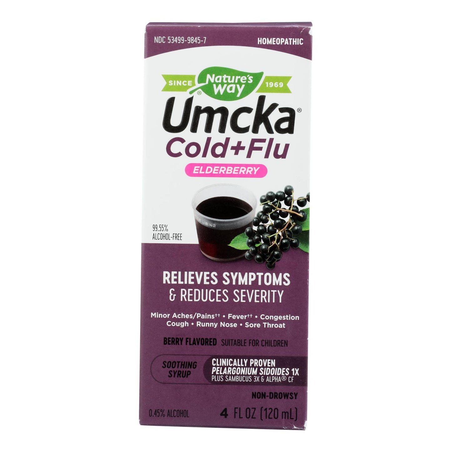 Nature's Way - Umcka Cold - Flu - Intensive - 4 Ounce