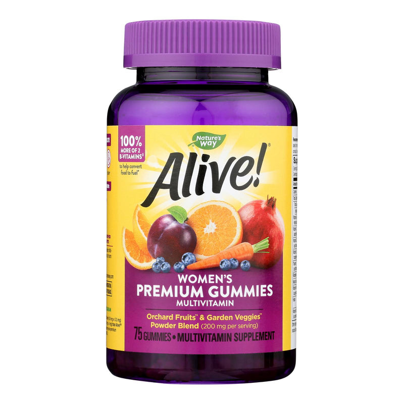 Nature's Way - Alive! Women's Multi-Vitamin Gummies - 75 Gummies