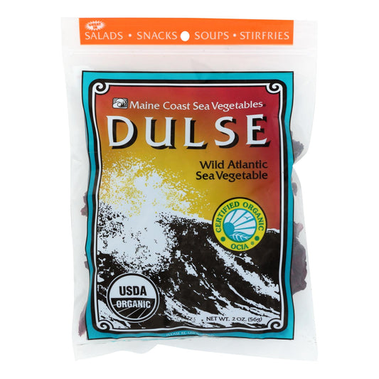 Maine Coast Organic Sea Vegetables - Dulse - Whole Leaf - 2 Ounce