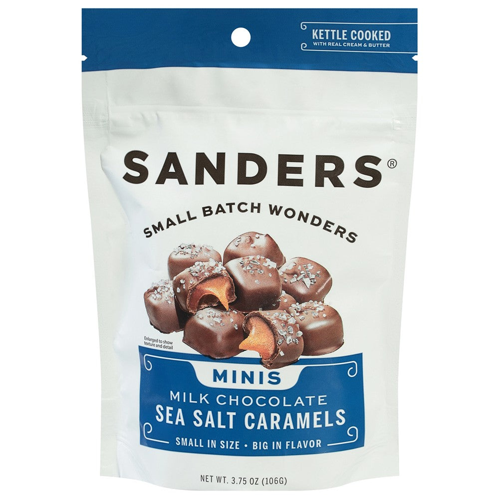 Sanders - Mlk Choc Ssalt Crml Bite - Case of 12-3.75 OZ