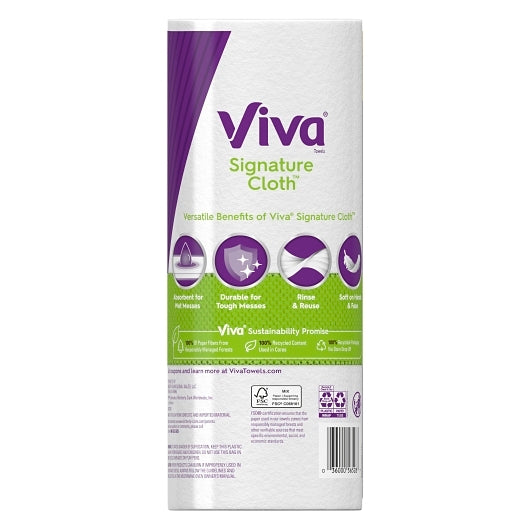 Kimberly Clark Viva Signature Cloth Towels, 86 Count, 24 Per Case