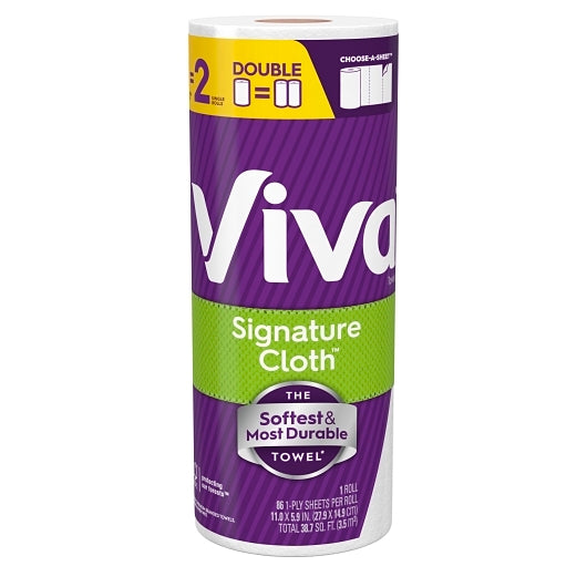 Kimberly Clark Viva Signature Cloth Towels, 86 Count, 24 Per Case
