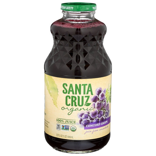 Santa Cruz Juice Grape Concord - 32 Fluid Ounce,  Case of 6