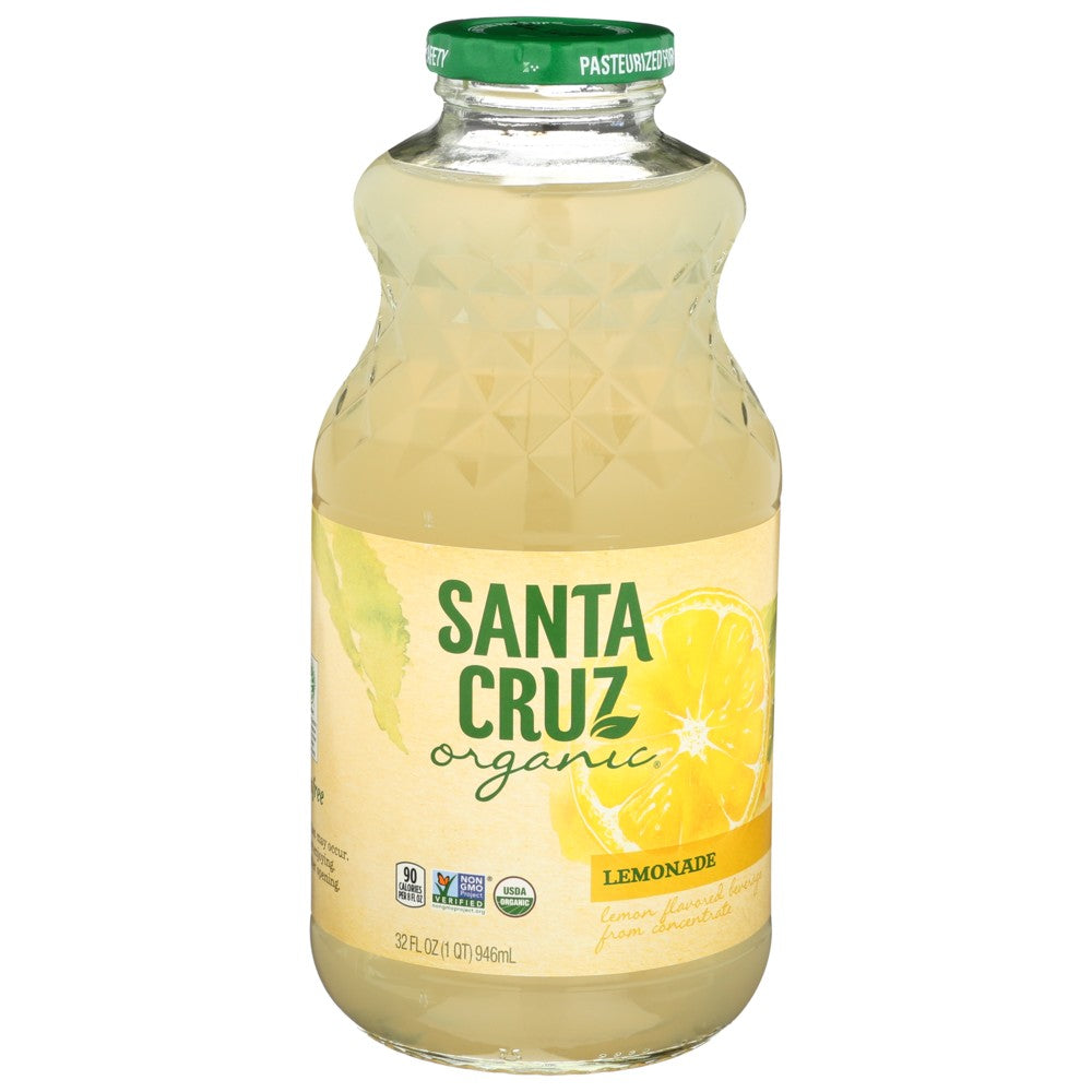 Santa Cruz Juice Lemonade Organic - 32 Fluid Ounce,  Case of 12