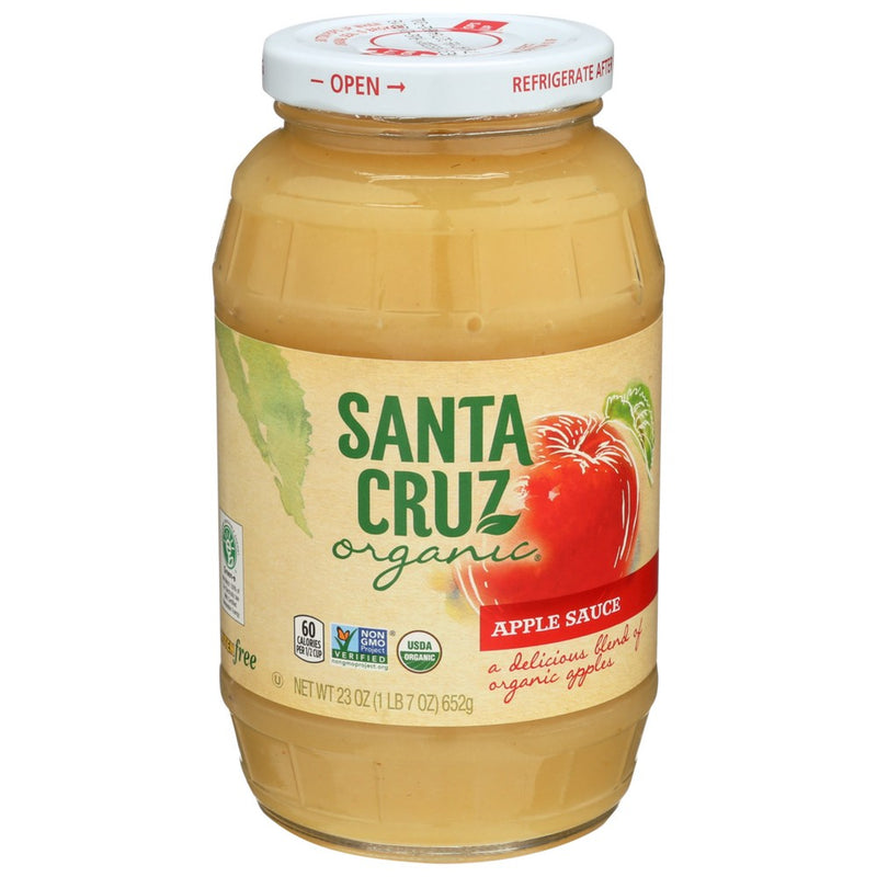 Santa Cruz Applesauce - 23 Ounce, Case of 6