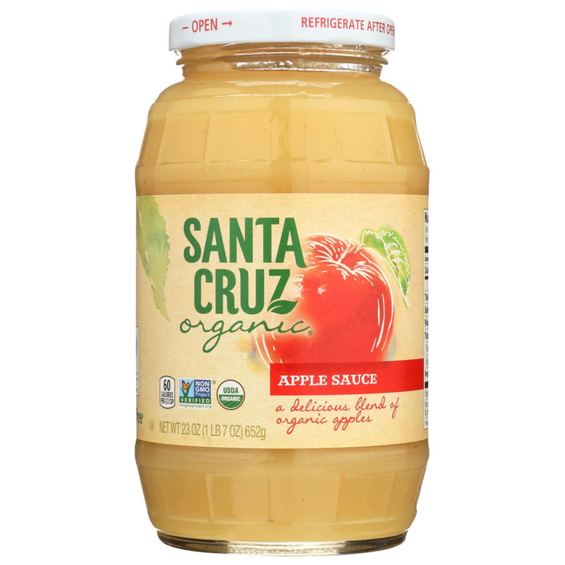 Santa Cruz Applesauce - 23 Ounce, Case of 6