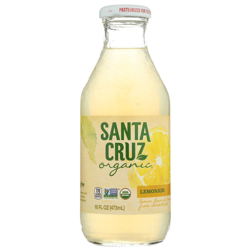 Santa Cruz Lemonade - 16 Fluid Ounce, Case of 8