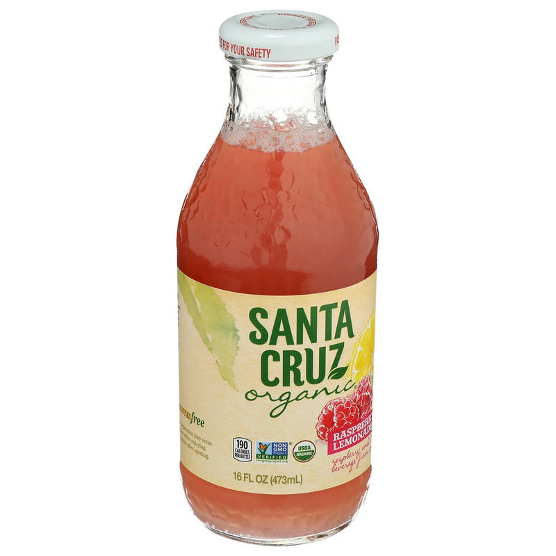 Santa Cruz Lemonade Rapsberry - 16 Fluid Ounce, Case of 8