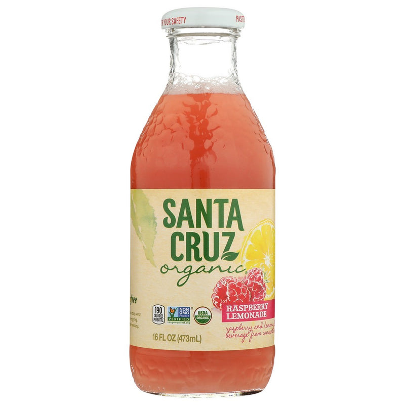 Santa Cruz Lemonade Rapsberry - 16 Fluid Ounce, Case of 8