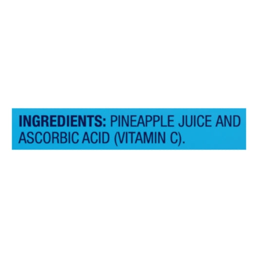 Dole 100% Pineapple Juice 6 Ounce Size - 48 Per Case