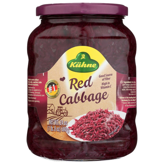 Kühne , Kuhne Pickled Red Cabbage, 24 Oz.,  Case of 12