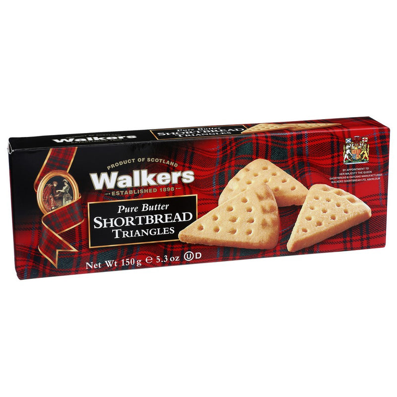 Walkers Shortbread Triangle - 5 Ounce, Case of 12