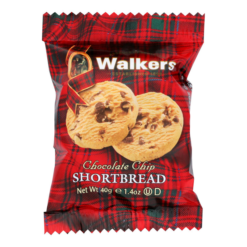 Walkers Shortbread - Cookies 2 Ch Chips 20ct Display - Case of 20 - 1.4 Ounce