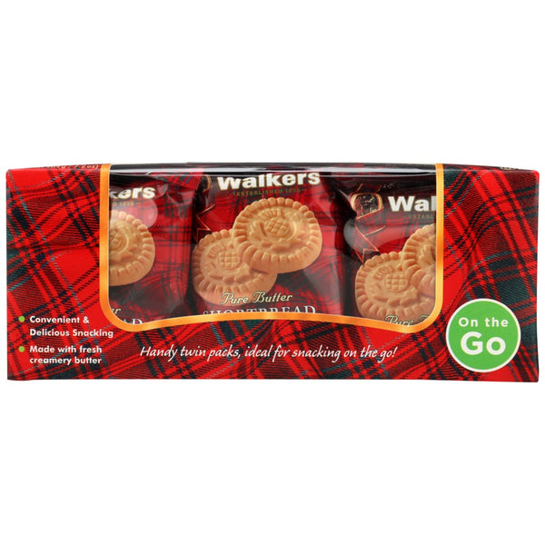 Walkers Shortbread Rnds Snack Pk - 7 Ounce, Case of 6