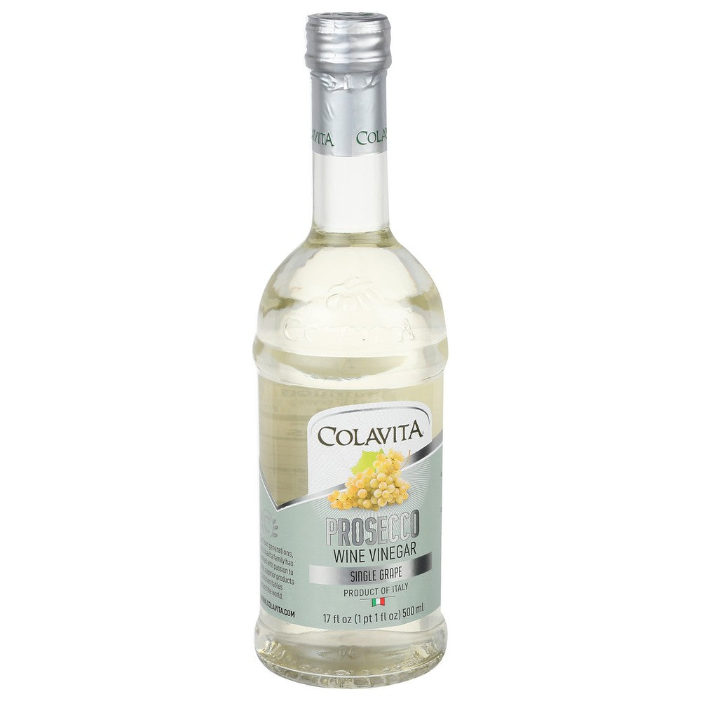 Colavita V60, Wine Vinegar Colavita Prosecco Wine Vinegar 12X1/2Lt (17Fl Oz) Tall Timeless 17 Fluid Ounce,  Case of 6