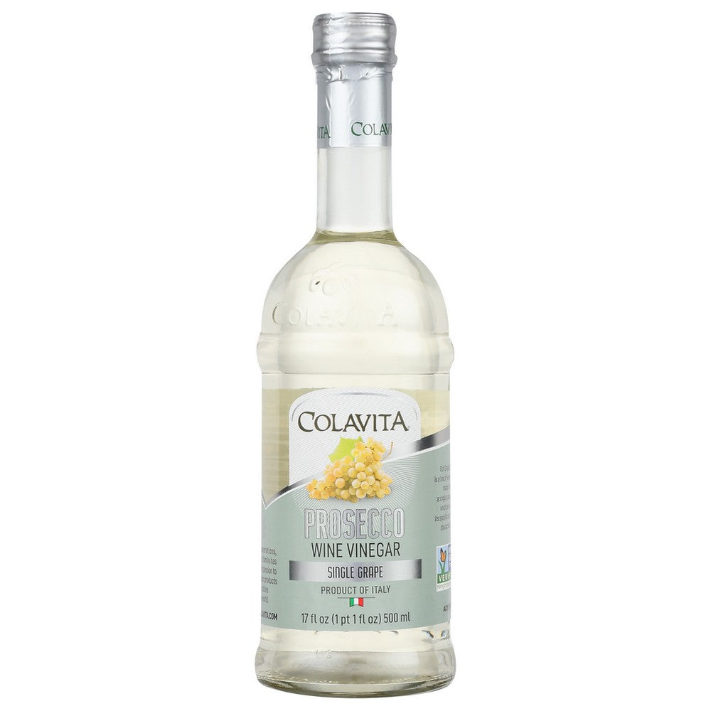 Colavita V60, Wine Vinegar Colavita Prosecco Wine Vinegar 12X1/2Lt (17Fl Oz) Tall Timeless 17 Fluid Ounce,  Case of 6