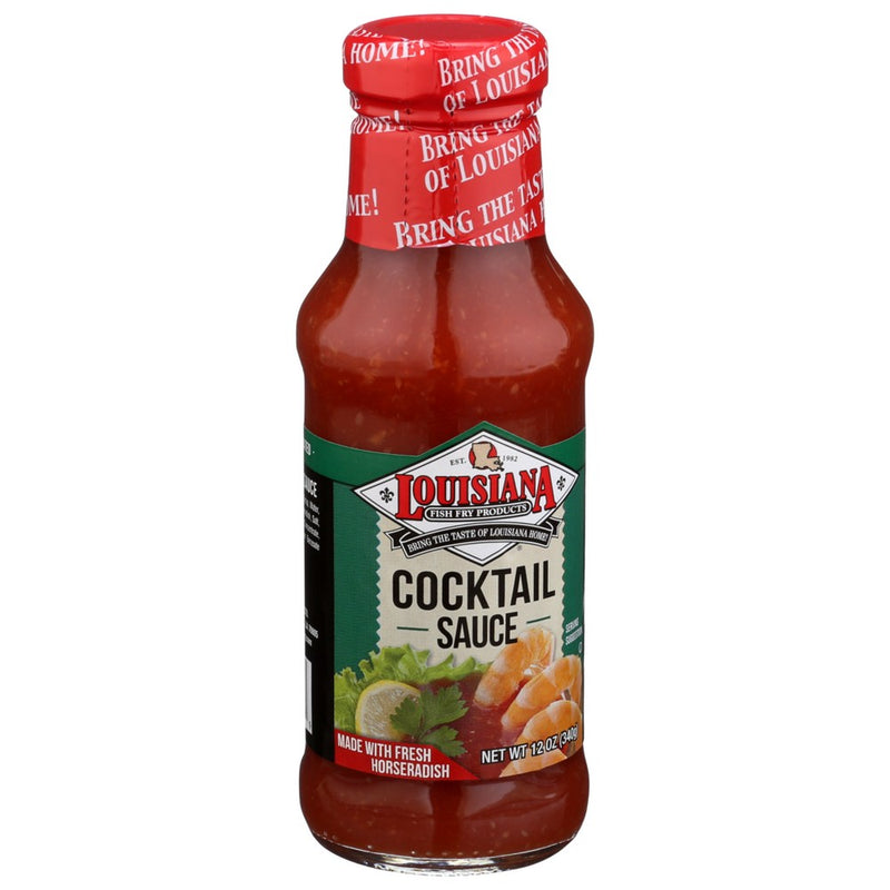 Louisiana Fish Fry Sauce Cocktail Horserdsh - 12 Ounce, Case of 12