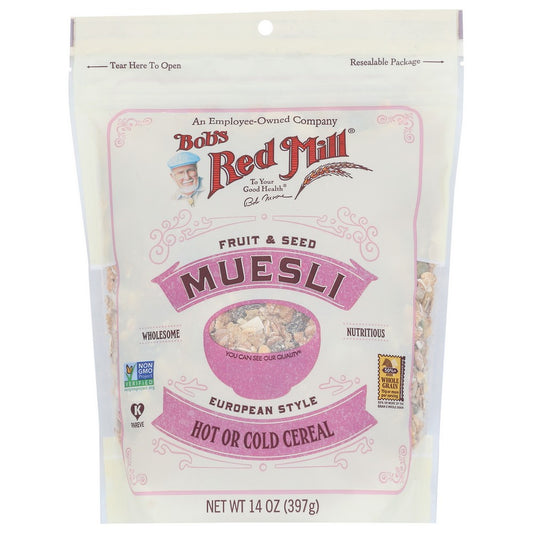 Bob's Red Mill® 1184S144, Fruit & Seed Muesli 14 Ounce,  Case of 4