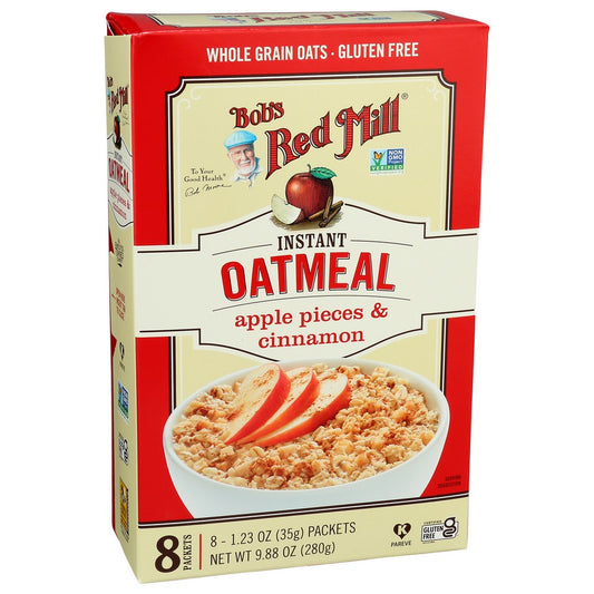 Bob's Red Mill 1352S0804,  Oatmeal Packets 9.88 Ounce,  Case of 4