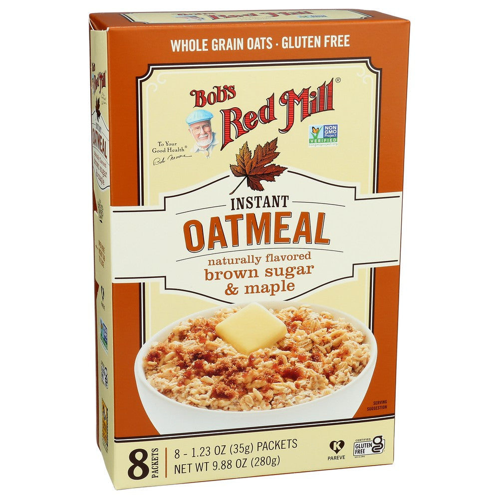 Bob's Red Mill 1353S0804,  Oatmeal Packets 9.88 Ounce,  Case of 4